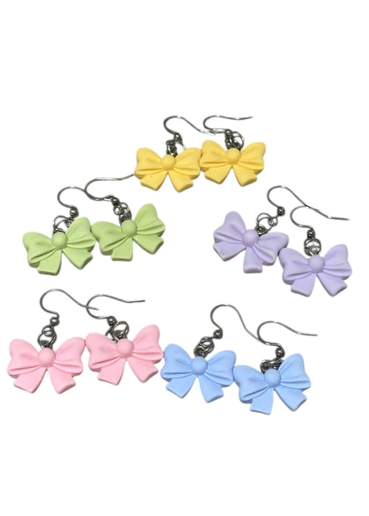 Korvakorut pastellirusetti | vaaleansininen | Korvakorut