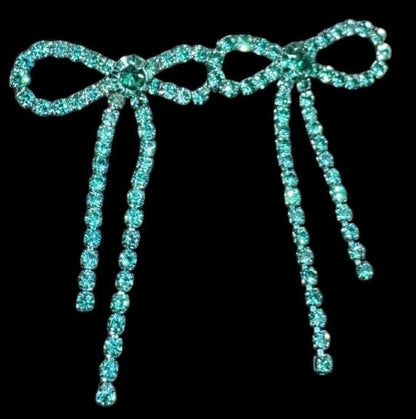 Korvakorut rusettikivi | turkoosi | Korvakorut