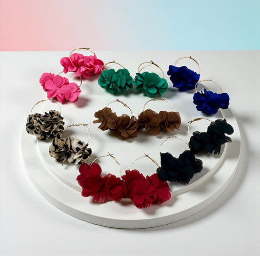 Korvakorut SILJA | Punainen | Korvakorut