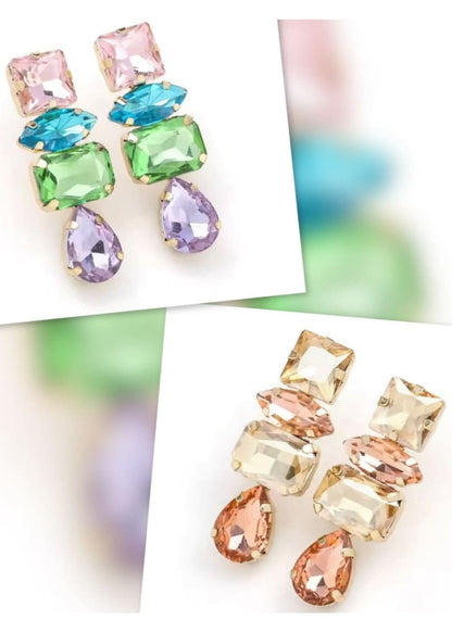 Korvakorut strassikivillä | Korvakorut