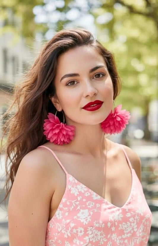 Korvakorut VANESSA | Pinkki | Korvakorut
