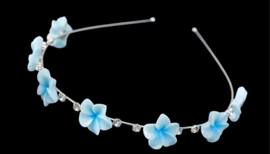 Kukkapanta kristalli sininen | Kukkapannat