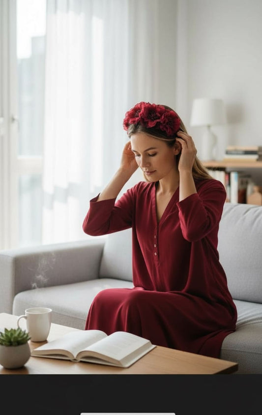 Kukkapanta MENJA | punainen | Kukkapannat