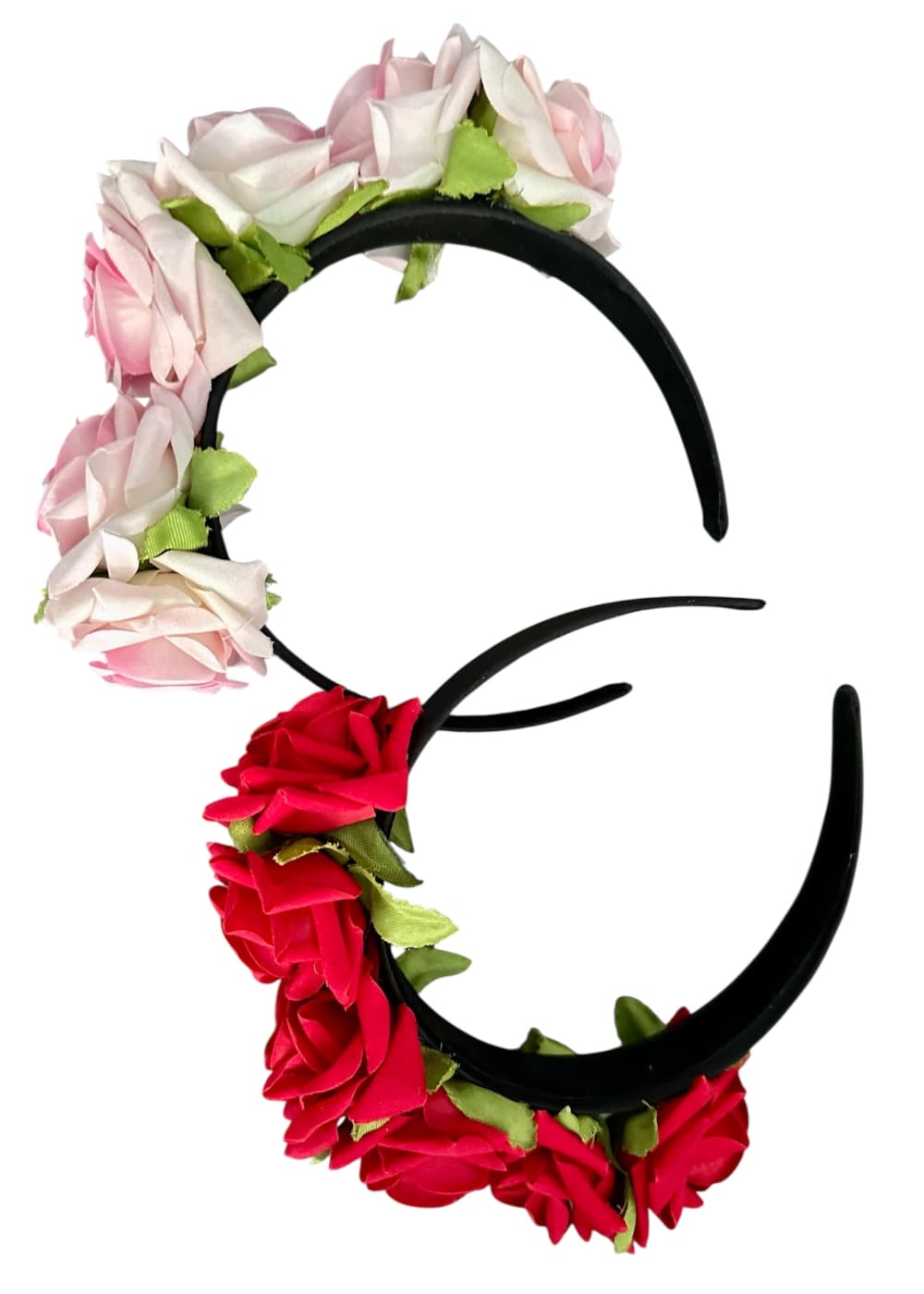 Kukkapanta ruusu | Vaaleanpunainen | Kukkapannat