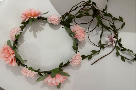 Kukkaseppele persikka | Hiuskorut ja koristeet