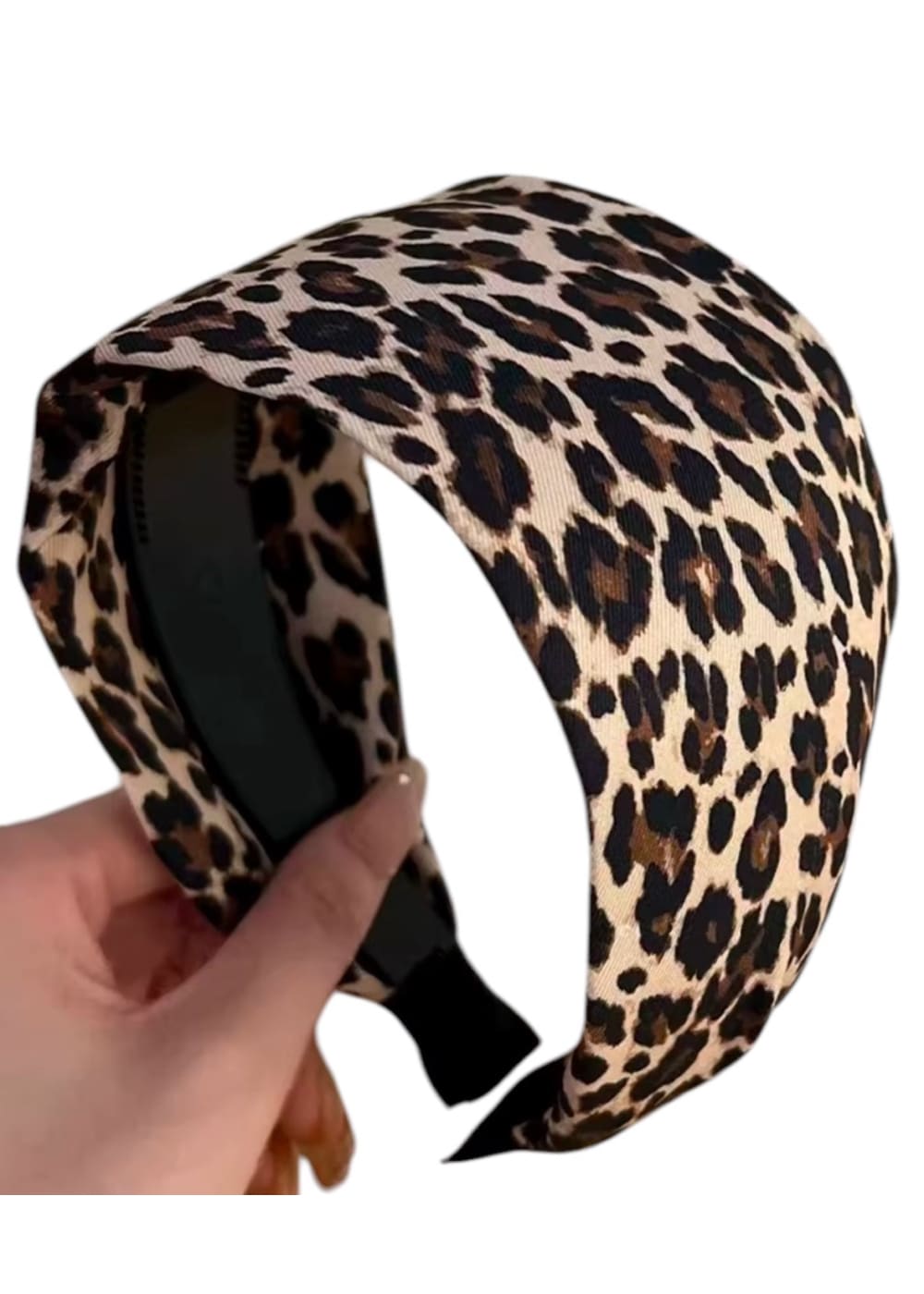 Leopardikuosinen leveä panta | Hiuspannat