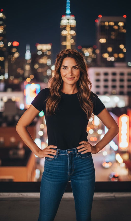 Lettipanta punertavan ruskea | Hiuspannat