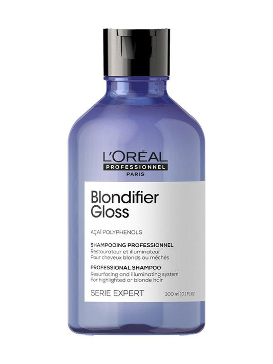 Loreal blondifier gloss shampoo raidoitetut tai vaaleat hiukset 300ml