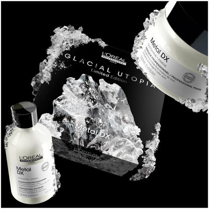 Loreal Metal dx lahjapakkaus sis.shampoo 300ml  ja naamio 250ml