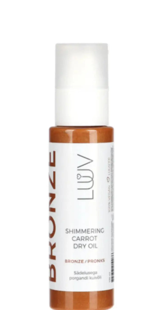 LUUV Bronze Shimmering Dry Oil kuivaöljy 100 ml | ihonhoitotuotteet