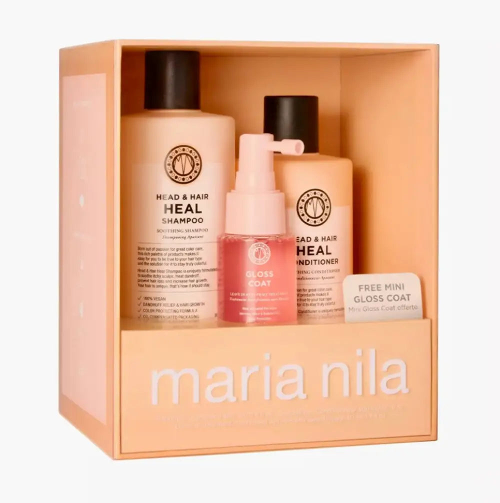Maria Nila HEAL tuotepakkaus 3 tuotetta | Shampoot ja hoitoaineet