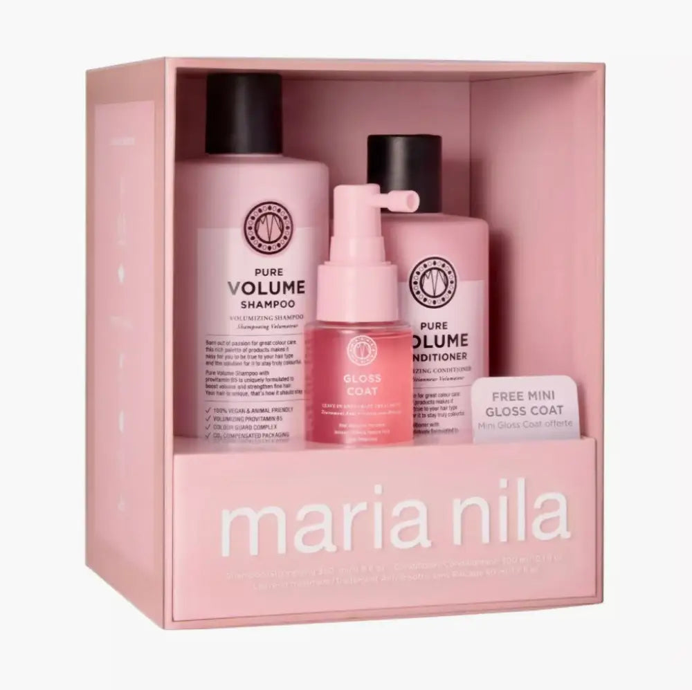 Maria Nila PURE VOLUME tuotepakkaus 3 tuotetta | Shampoot ja hoitoaineet