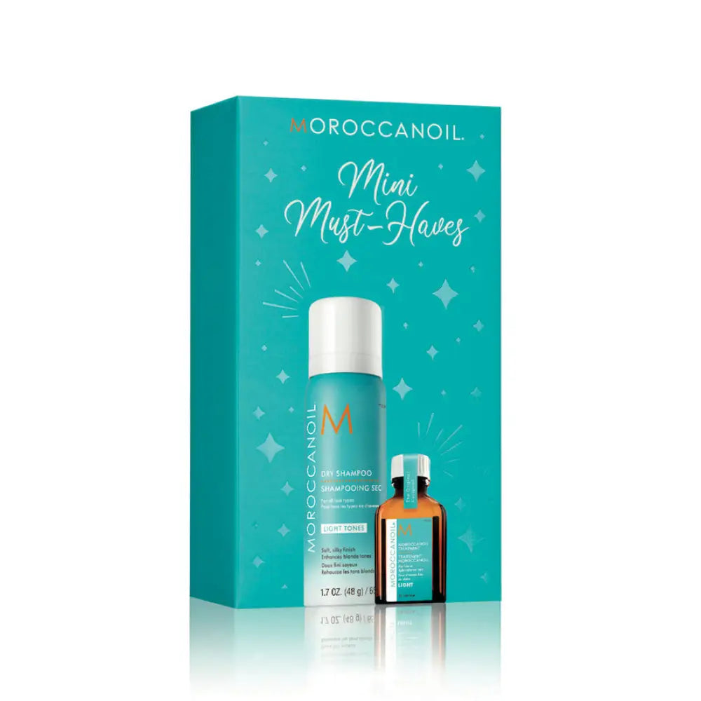 MOROCCANOIL Lahjapakkaus Mini tummille tai vaaleille hiuksille | Shampoot ja hoitoaineet