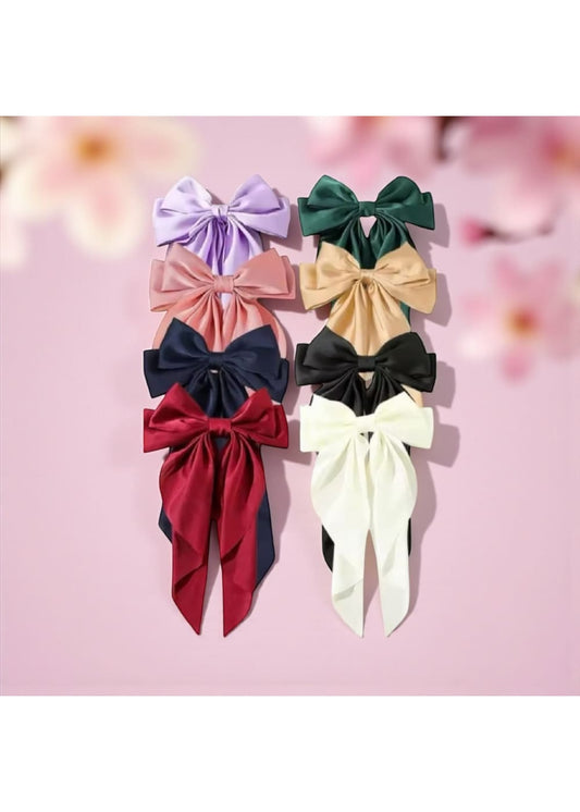 Rusetti hiuksiin klipsi kiinnityksellä | Hiuskorut ja koristeet