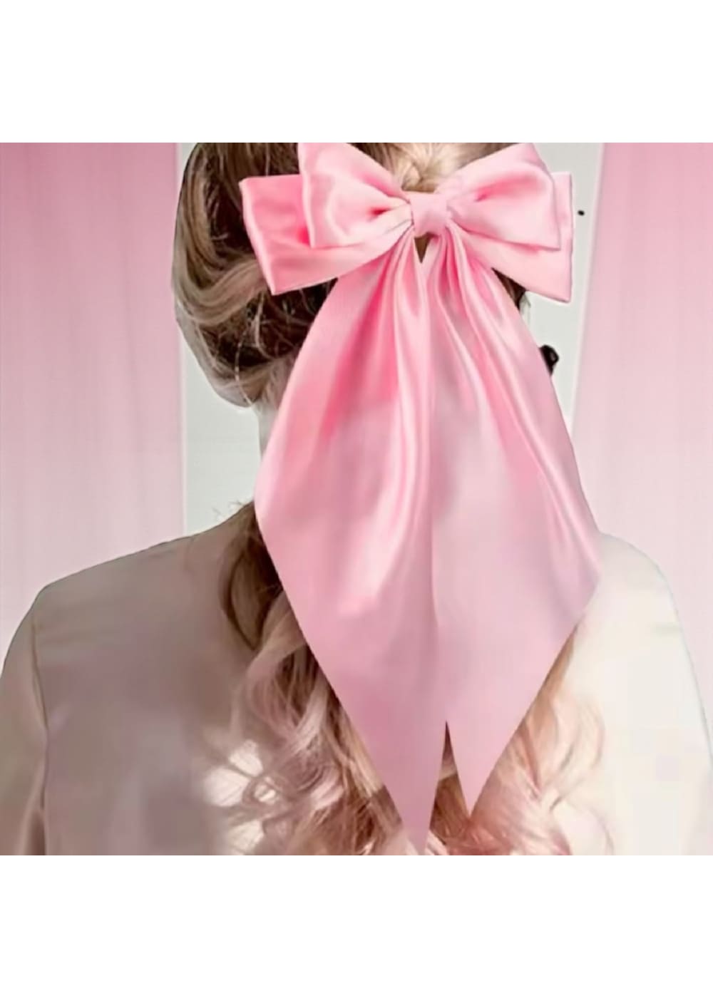 Rusetti hiuksiin klipsi kiinnityksellä | Hiuskorut ja koristeet