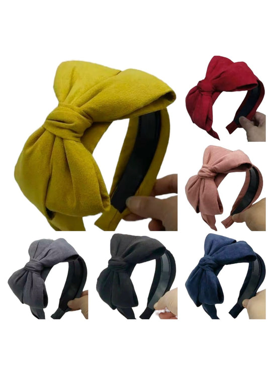 Rusettipanta leveä | sininen | Hiuspannat