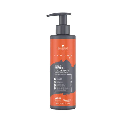 Schwarzkopf ID CHROMA suoraväri color mask 300ml | 7-77 Kupari | suoravärit